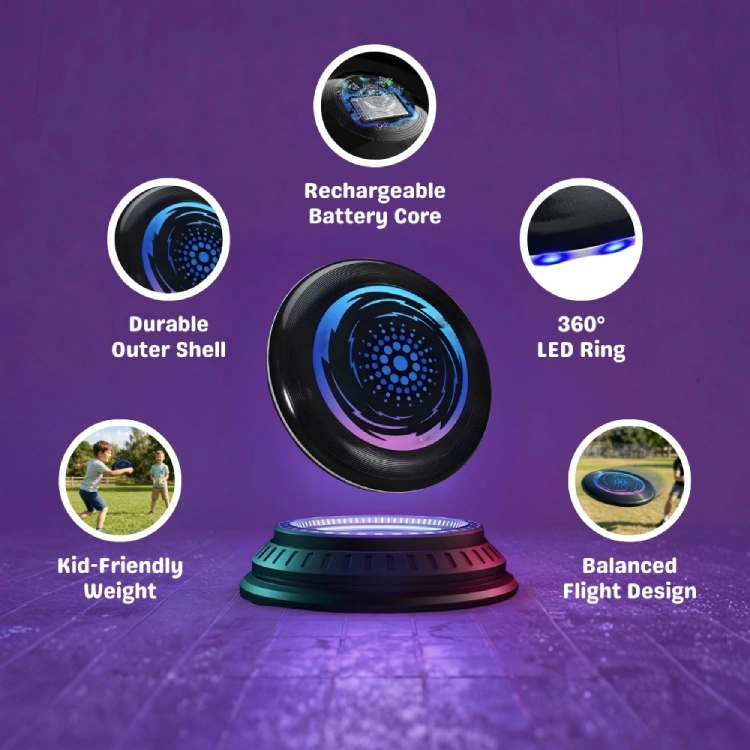 Flying Glow Disc Features