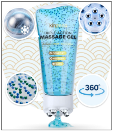 Kinzeno Magnetic Gel Roller Features