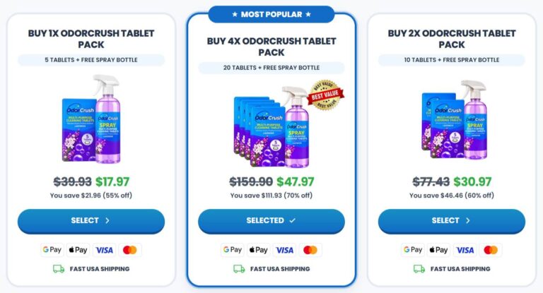 OdorCrush Multi-Purpose Cleaning Tablet price