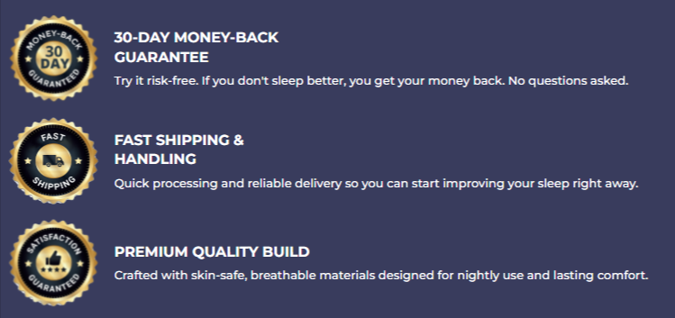 Sleep Ease Calming Mask Certifications