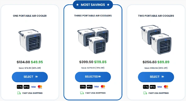 Ultra Air Cooler Price