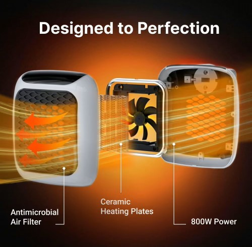 VelaWarm Heater Features