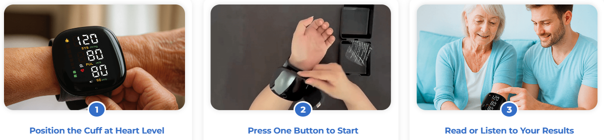 Vital Wrist Monitor How To Use