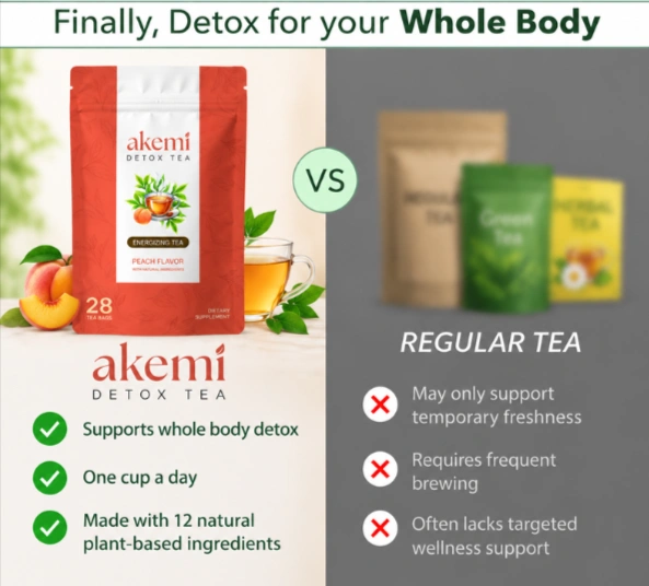 Akemi Detox Tea Vs Others