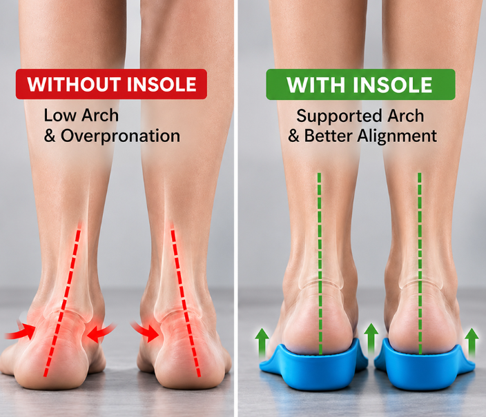 Hewelth Arch Insoles Benefits