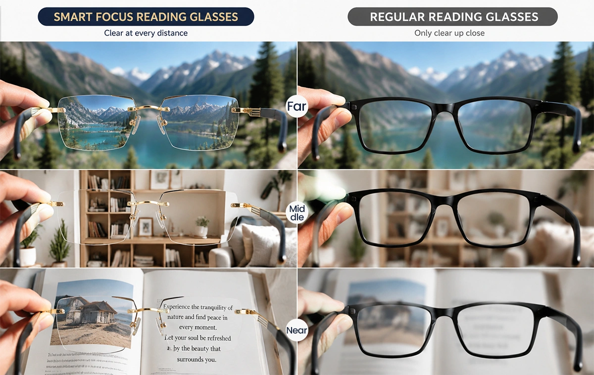 Hewelth VisionFlex Readers What different