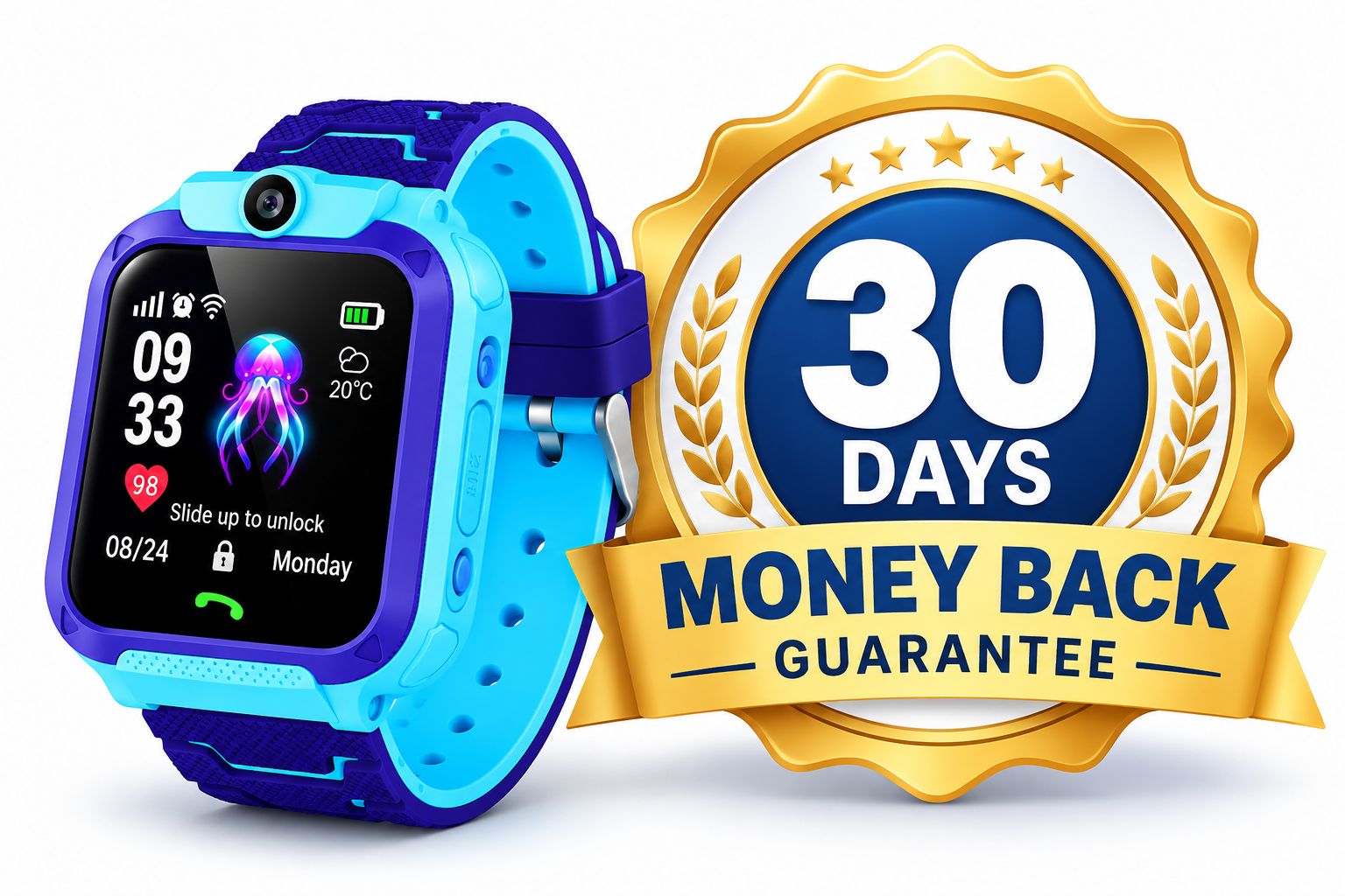 CubbyWatch Kids Smart Watch review - money back