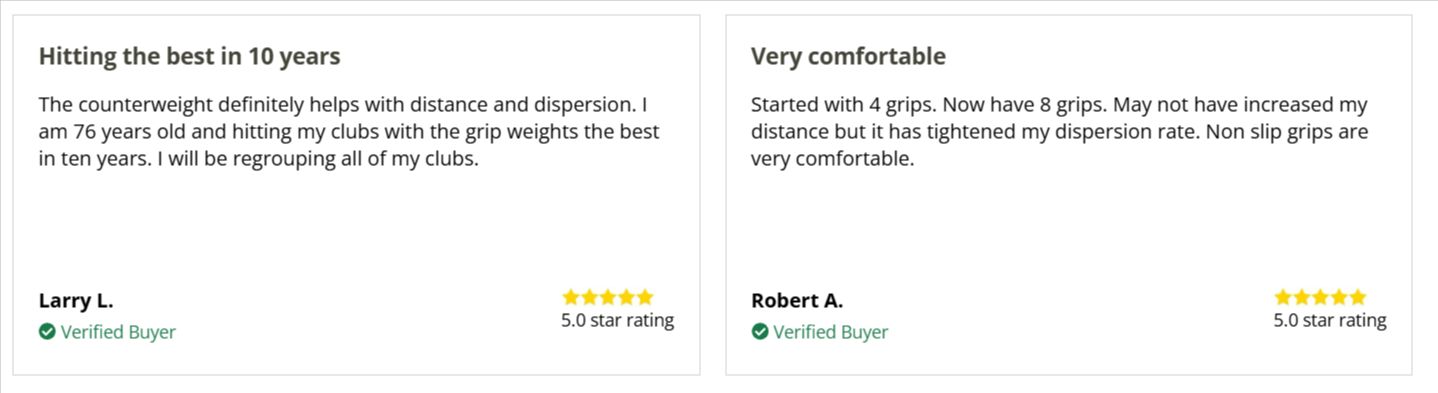 SwitchGrips - customer reviews