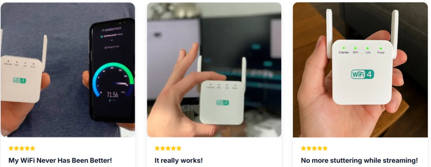 NetBoost Pro Wifi Extender - customer reviews