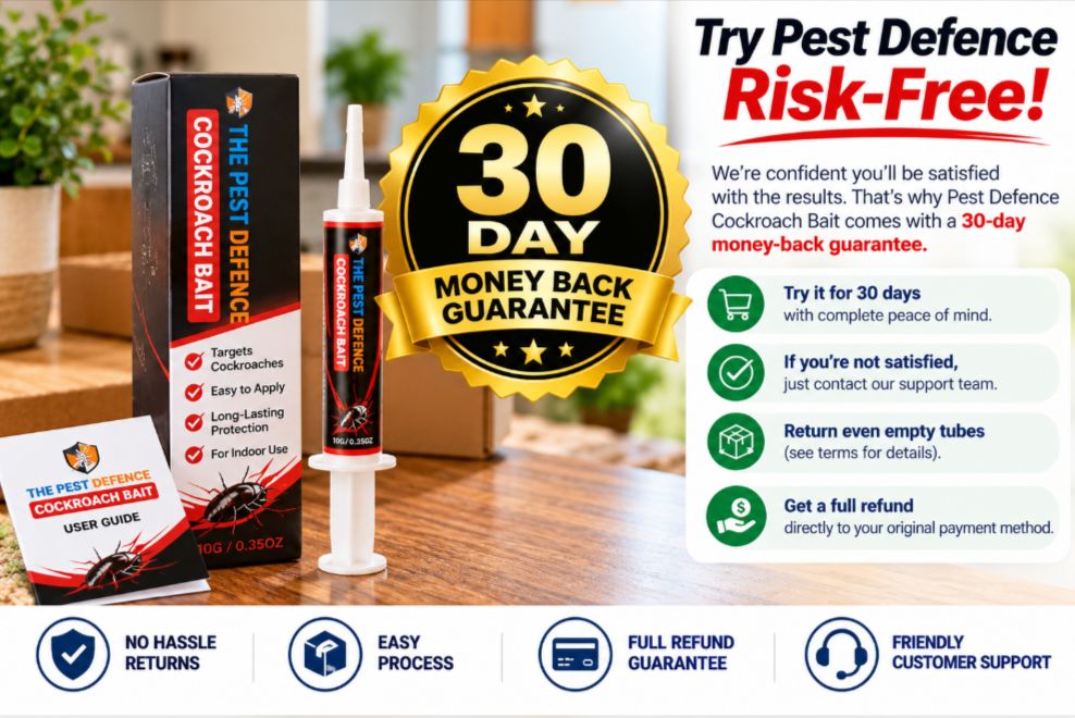 Pest Defence Cockroach Bait Refund Policy