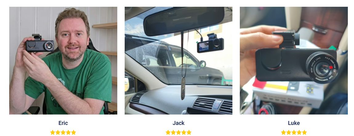RoadVision Dash Cam-customer reviews