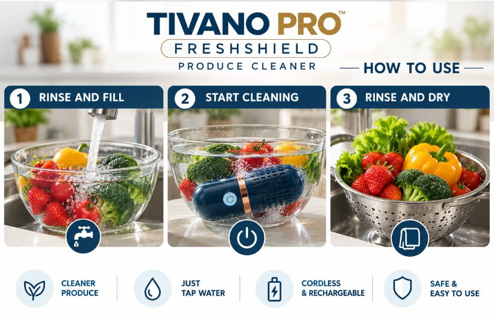 Tivano Pro FreshShield How to use