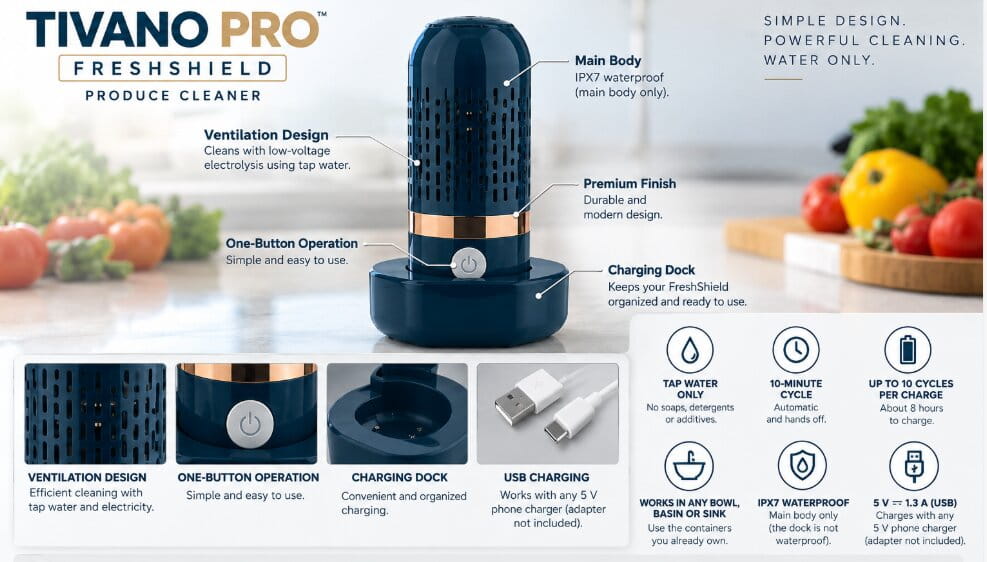 Tivano Pro FreshShield Specifications