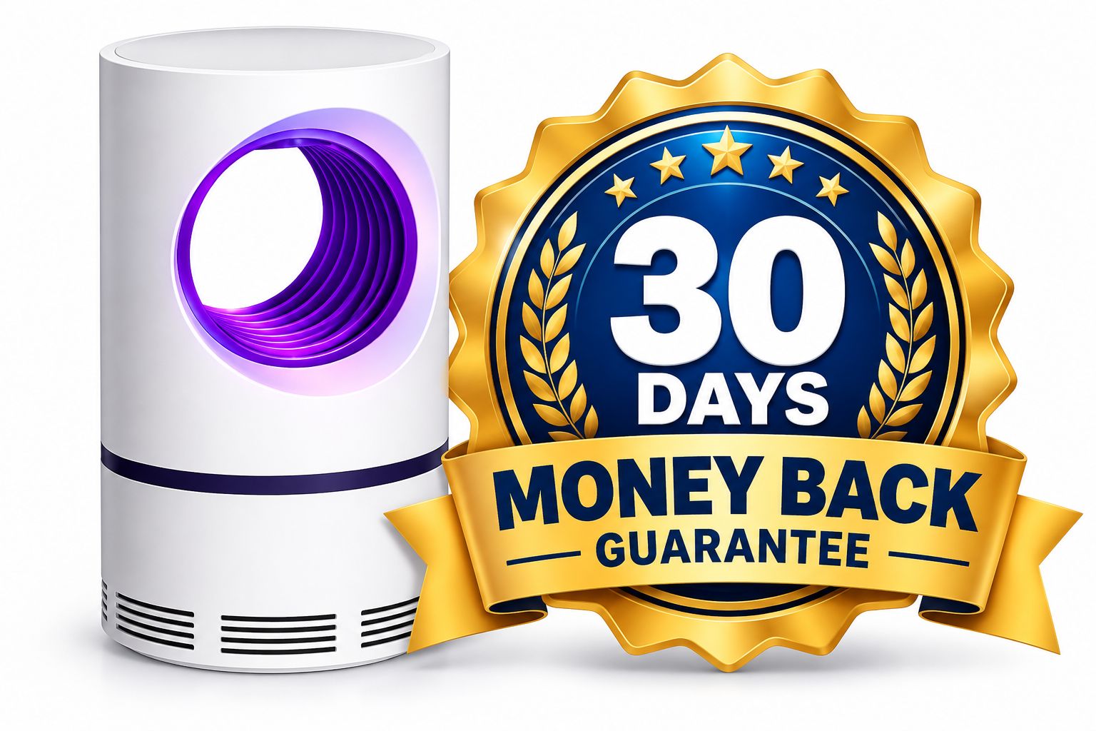 ZapiTrap Mosquito Lamp Reviews - money back