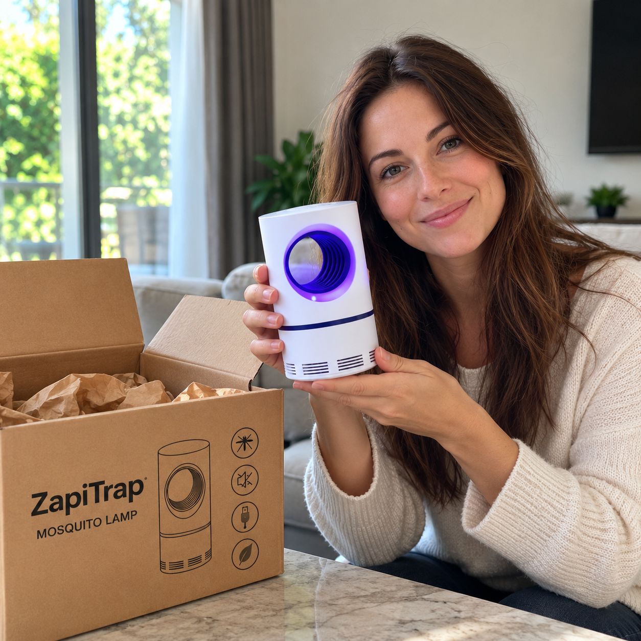 ZapiTrap Mosquito Lamp Reviews - review 1